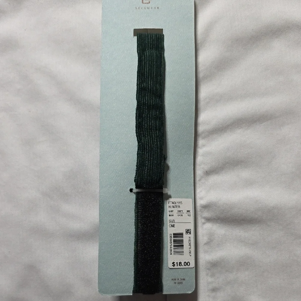 Class Club Dark Green Bow Tie